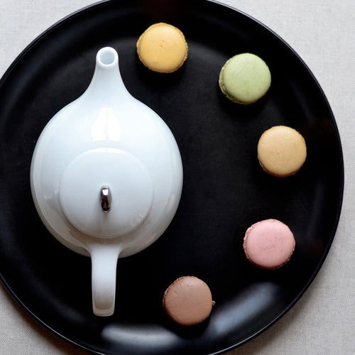 HH teapot - White porcelain