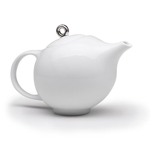 HH teapot - White porcelain