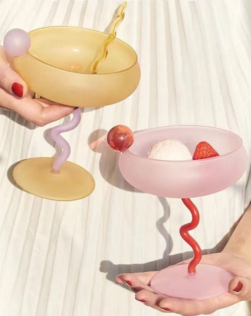 Jelly Bean Wine Glass
