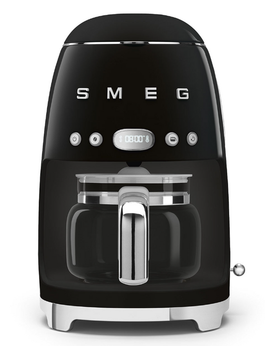 Smeg 50's Style Programmable Drip Coffee Maker - 10-Cup - Black